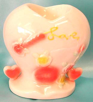 Heart love ceramic fashion oil warmer
